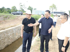 何恩广在醴陵督导调研防汛备汛等工作