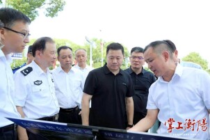 刘中杰专题调研高铁衡阳东站交通组织优化工作