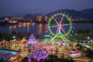 组图丨郴州资兴：夜游东江湾