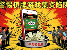 防骗警示窗：棋牌游戏暗藏集资圈套，四人违规吸金获刑