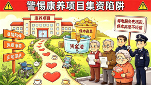 防骗警示窗：“靠谱”的养老康养服务，竟是千万级非吸骗局