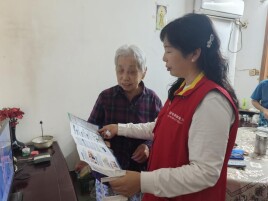天心区一力社区开展“社网共建”专项服务活动