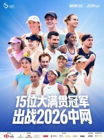 2026中网阵容盛大揭晓：15位大满贯冠军燃动北京