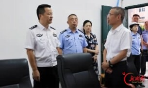 护校安园再升级 娄底公安撑起新学期校园“平安盾”