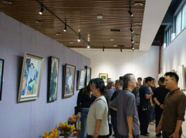“知微·见著”艺术名家小幅作品邀请展暨《刘汉军美术作品集》捐赠仪式举行