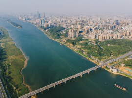 三湘时评丨融三城于一脉，绘就“湘江百里画廊”