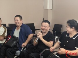 轮椅上挥拍！常德20名脊髓损伤伤友体验匹克球运动魅力