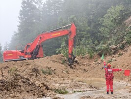 郴州市桂东县发生山体滑坡 中国安能专业救援力量紧急驰援