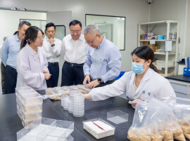 沈晓明调研国家中药材种质资源库建设工作