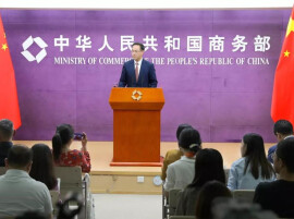 商务部新闻发言人就美国召集部分经济体发布应对所谓“结构性产能和生产过剩”问题部长级联合声明答记者问
