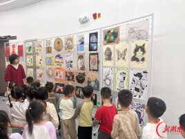 书香润童心 艺美启成长——临湘市文创幼儿园走进市图书馆开展研学实践活动