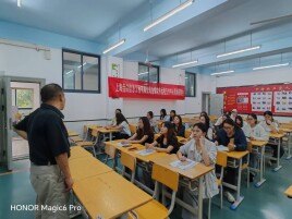 精准对接就业需求 搭建校企合作桥梁——长沙民政职院财经管理学院举行2027届毕业生第一场宣讲会