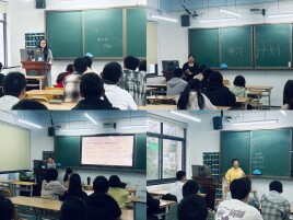 朋辈小老师进班授课——长沙民政职院殡仪学院织密2026级学风“防护网”