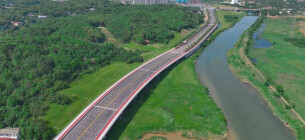 靳江河西岸（含东山湾路）综合整治工程荣获国家大奖