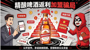 防骗警示窗：啤酒返利加盟的“糖衣炮弹”