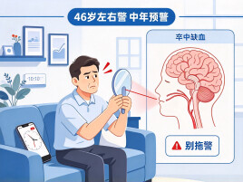口角歪斜拖一天，酿成大面积脑梗！世界卒中日专家提醒：中青年卒中切莫拖延