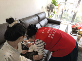 ‌郴州市苏仙区荷叶坪卫生院开展新生儿上门访视，筑牢辖区新生儿健康第一道防线