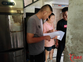 株洲市芦淞区：无障碍改造项目验收 让残疾人生活更便利