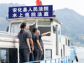 法润安化·枫映基层 | 安化县法院平口法庭：群众过不来，我们就过去