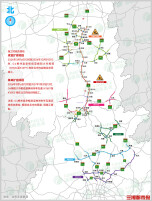3月16日12时起，京港澳高速耒宜、株耒扩容项目南往北方向启动半幅封闭施工