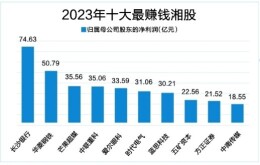 上市湘企2023年“成绩单”揭晓