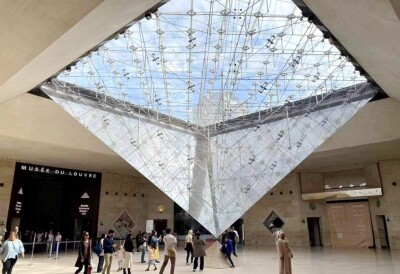 中外人士参观世界第一大博物馆法国巴黎卢浮宫掠影