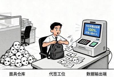 华声漫评：“假面”之下是“空心”的担当