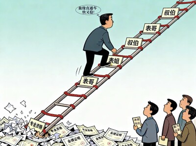 华声漫评：斩断“近亲繁殖”利益链