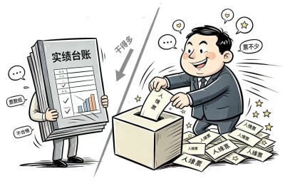 华声漫评：别让“人缘”压过“实绩”