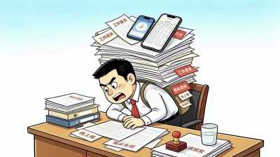 华声漫评：基层减负莫搞“马甲式变通”