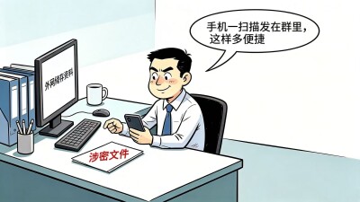 华声漫评：莫让“指尖便利”沦为“保密隐患”