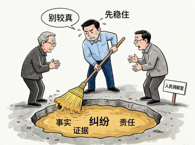 华声漫评：让基层干部敢较真、能较真，调解才能避免“和稀泥”