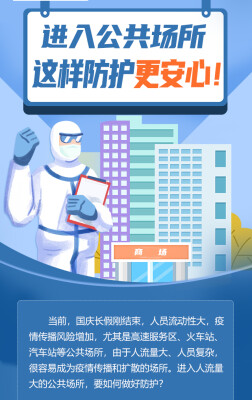 进入公共场所，这样防护更安心！