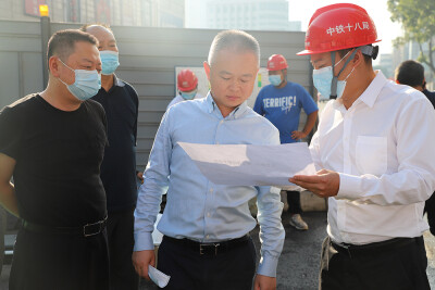 开启“蓝天保卫战”，芙蓉区区政府调研长沙地铁7号线