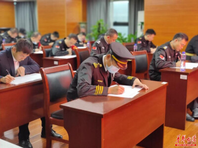 湘诚现代开展2022年消防技能比武活动