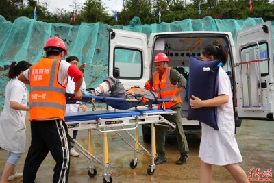 严把安全关！衡永、永零高速举行沥青拌合站应急救援演练