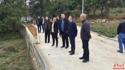 进出口银行湖南省分行赴乡村振兴结对帮扶社区走访调研