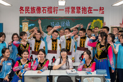援疆教师与她的学生