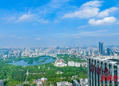 “长沙蓝”迎立夏