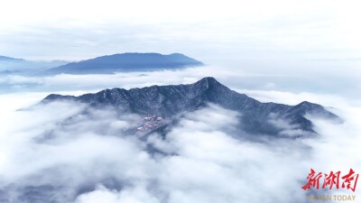湖南日报·视觉丨踏雪寻“郴” 水墨画卷