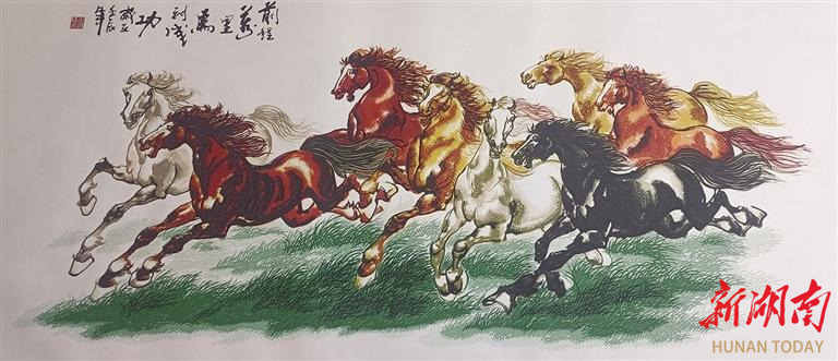李铁骑：马到成功（踏虎凿花）