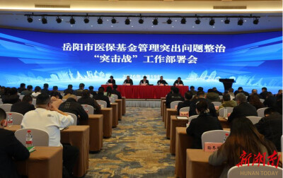 岳医保·惠万家⑨｜打好这场整治“突击战”，岳阳医保系统这样做！