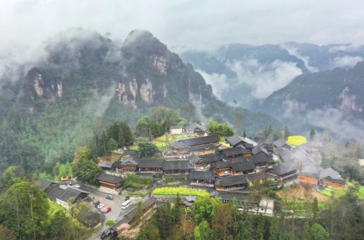 苗寨胜景@湖南日报图片新闻