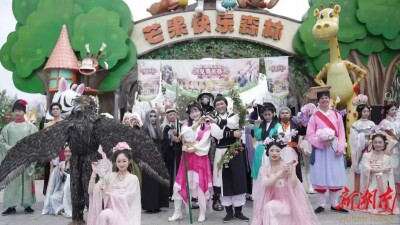 东洲桃浪映江湖，沉浸式游园会点燃春日文旅热潮