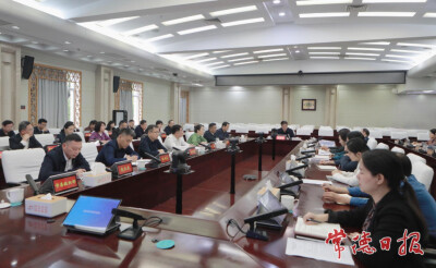 常德市“十大标志性工程”专题调度会召开 罗毅君讲话 周振宇主持