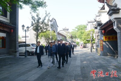 罗毅君在桃花源调研时强调：以市场化思维破局 推动文旅产业高质量发展
