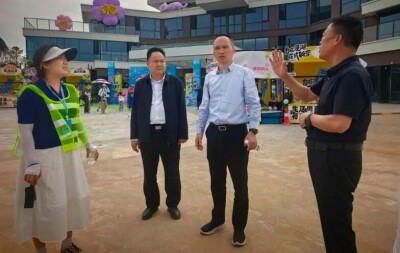 旅发大会·湘潭相会㊳丨湘潭昭山投控调研仰天湖国际休闲旅游度假区