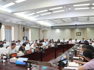 罗毅君主持召开全市防汛工作会商调度会