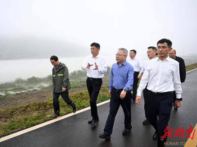 沈晓明赴常德市检查督导防汛救灾和烟花爆竹产业风险隐患排查整治工作