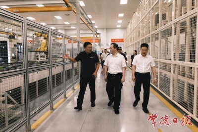 周振宇赴常德经开区、鼎城区调研督导